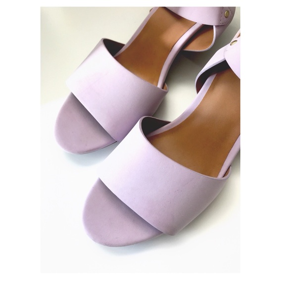 lavender sandals